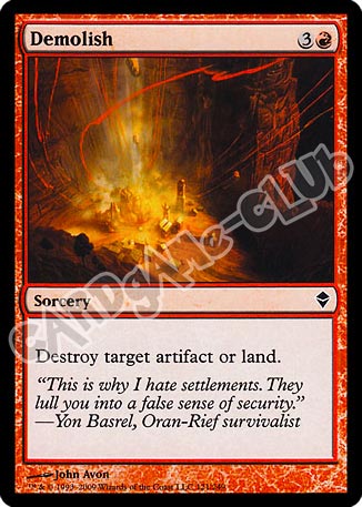 121 / 249 Demolish comune (EN) -NEAR MINT-