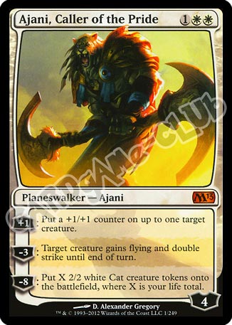 001 / 249 Ajani, Caller of the Pride rara mitica (EN) -NEAR MINT-