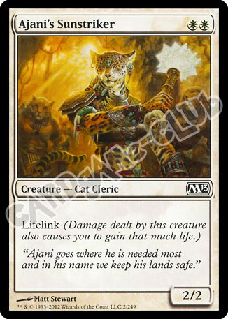 002 / 249 Ajani's Sunstriker comune (EN) -NEAR MINT-