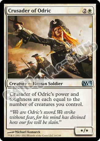 010 / 249 Crusader of Odric non comune (EN) -NEAR MINT-