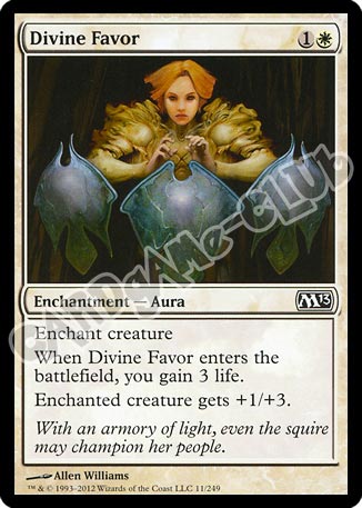 011 / 249 Divine Favor comune (EN) -NEAR MINT-