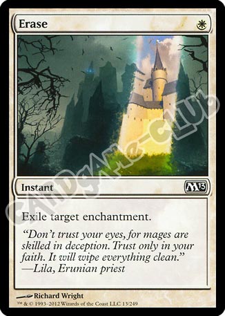 013 / 249 Erase comune (EN) -NEAR MINT-