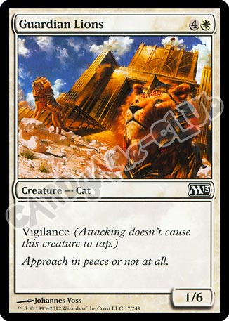 017 / 249 Guardian Lions comune (EN) -NEAR MINT-