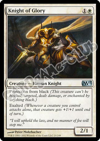 021 / 249 Knight of Glory non comune (EN) -NEAR MINT-