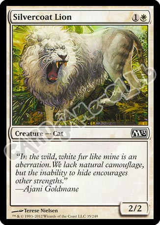 035 / 249 Silvercoat Lion comune (EN) -NEAR MINT-