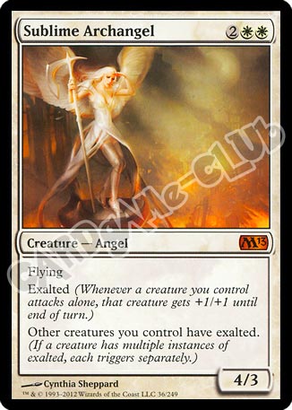 036 / 249 Sublime Archangel rara mitica (EN) -NEAR MINT-