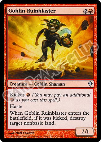 127 / 249 Goblin Ruinblaster non comune (EN) -NEAR MINT-