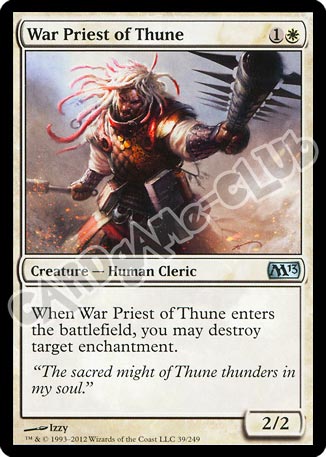 039 / 249 War Priest of Thune non comune (EN) -NEAR MINT-