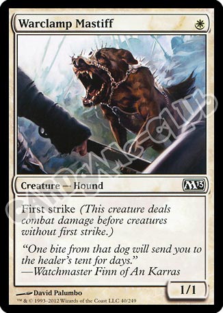 040 / 249 Warclamp Mastiff comune (EN) -NEAR MINT-