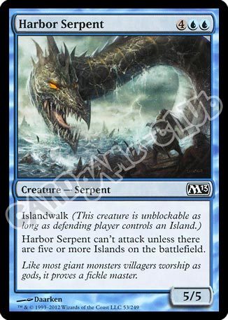 053 / 249 Harbor Serpent comune (EN) -NEAR MINT-