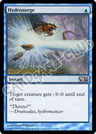 054 / 249 Hydrosurge comune (EN) -NEAR MINT-