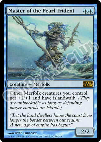 059 / 249 Master of the Pearl Trident rara (EN) -NEAR MINT-