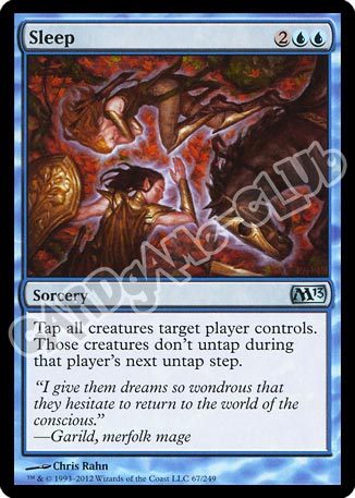 067 / 249 Sleep non comune (EN) -NEAR MINT-