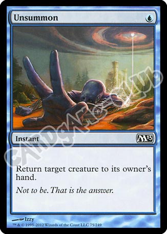 075 / 249 Unsummon comune (EN) -NEAR MINT-