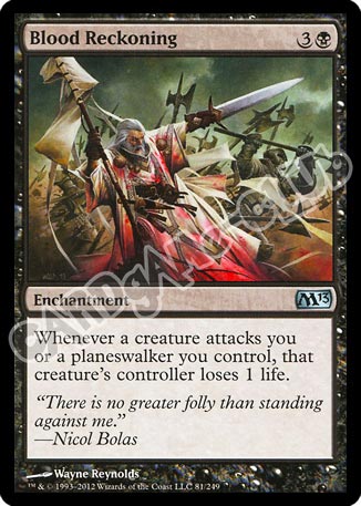 081 / 249 Blood Reckoning non comune (EN) -NEAR MINT-