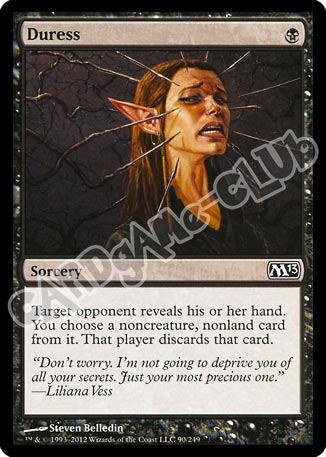 090 / 249 Duress comune (EN) -NEAR MINT-