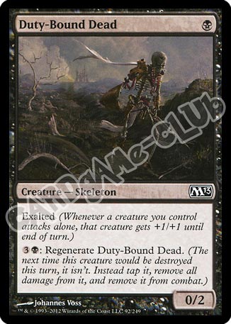 092 / 249 Duty-Bound Dead comune (EN) -NEAR MINT-