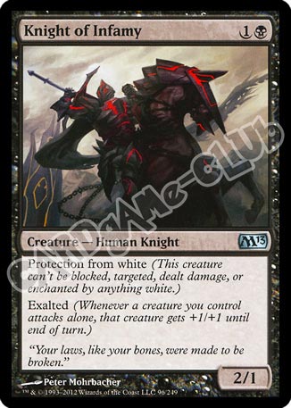 096 / 249 Knight of Infamy non comune (EN) -NEAR MINT-