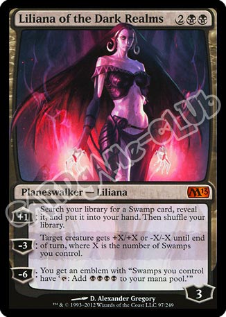 097 / 249 Liliana of the Dark Realms rara mitica (EN) -NEAR MINT-