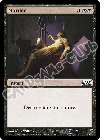 101 / 249 Murder comune (EN) -NEAR MINT-