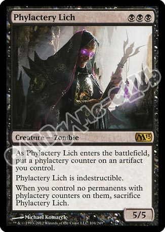 104 / 249 Phylactery Lich rara (EN) -NEAR MINT-