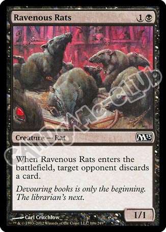 106 / 249 Ravenous Rats comune (EN) -NEAR MINT-