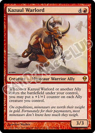 134 / 249 Kazuul Warlord rara (EN) -NEAR MINT-