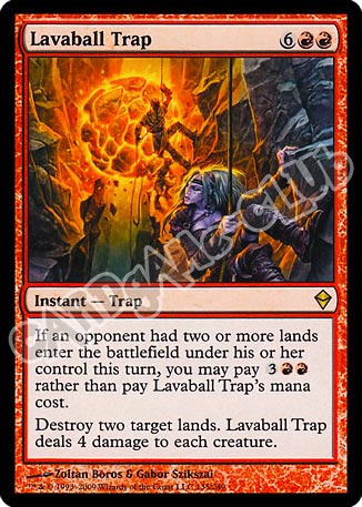 135 / 249 Lavaball Trap rara (EN) -NEAR MINT-