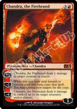 123 / 249 Chandra, the Firebrand rara mitica (EN) -NEAR MINT-