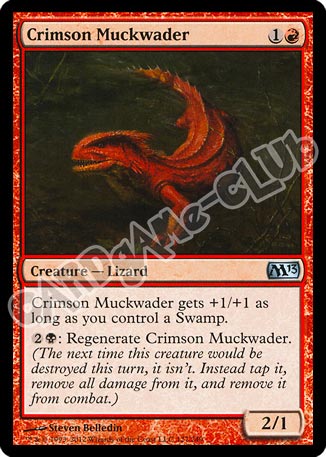 127 / 249 Crimson Muckwader non comune (EN) -NEAR MINT-