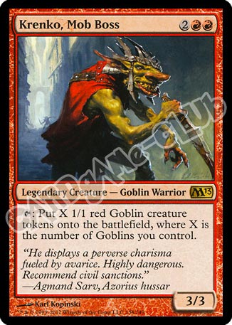 138 / 249 Krenko, Mob Boss rara (EN) -NEAR MINT-