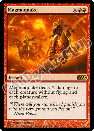 140 / 249 Magmaquake rara (EN) -NEAR MINT-