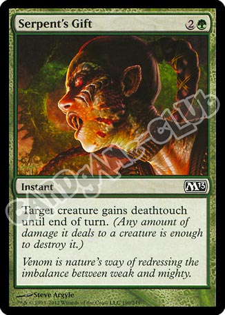 190 / 249 Serpent's Gift comune (EN) -NEAR MINT-