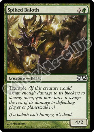 192 / 249 Spiked Baloth comune (EN) -NEAR MINT-