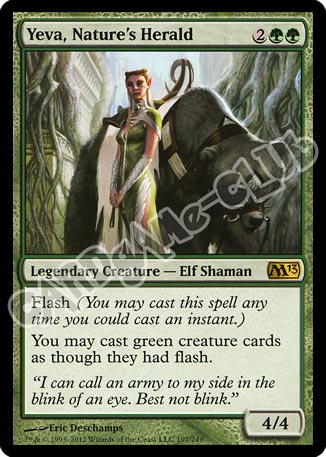 197 / 249 Yeva, Nature's Herald rara (EN) -NEAR MINT-