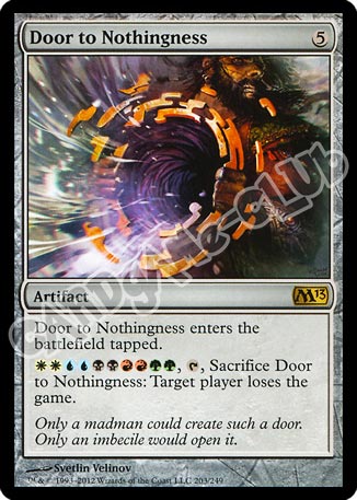 203 / 249 Door to Nothingness rara (EN) -NEAR MINT-
