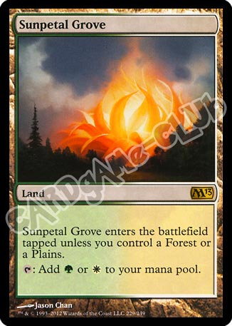 229 / 249 Sunpetal Grove rara (EN) -NEAR MINT-