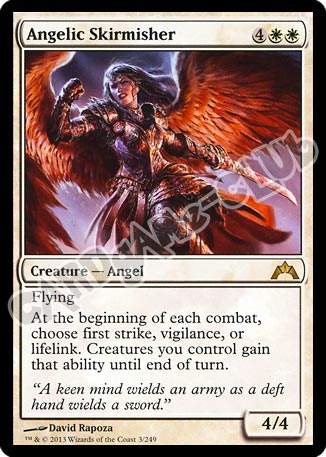 003 / 249 Angelic Skirmisher rara (EN) -NEAR MINT-