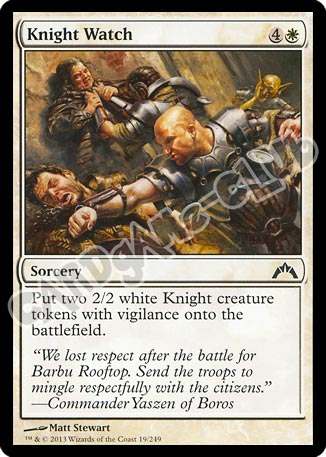 019 / 249 Knight Watch comune (EN) -NEAR MINT-