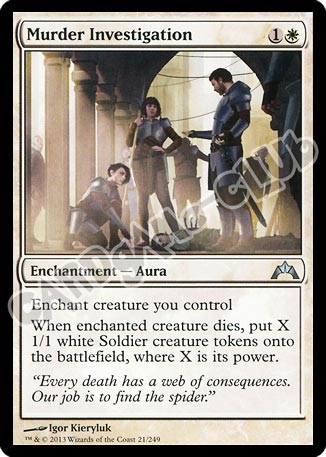 021 / 249 Murder Investigation non comune (EN) -NEAR MINT-