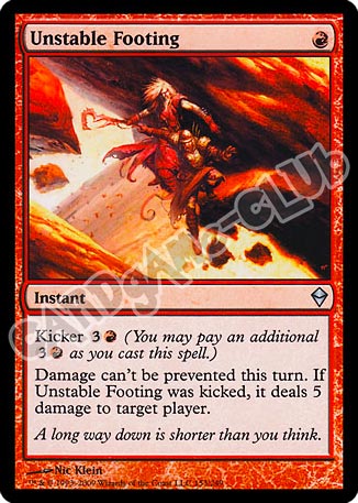 153 / 249 Unstable Footing non comune (EN) -NEAR MINT-