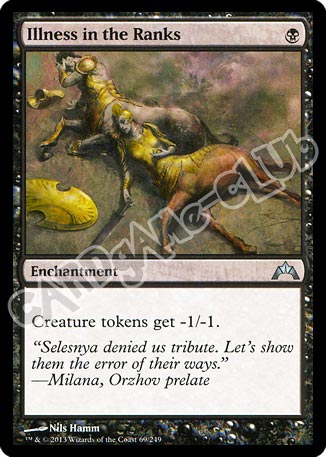 069 / 249 Illness in the Ranks non comune (EN) -NEAR MINT-