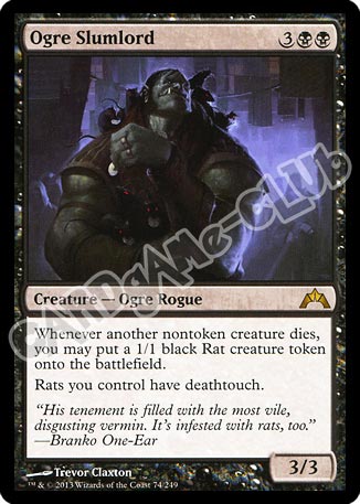 074 / 249 Ogre Slumlord rara (EN) -NEAR MINT-