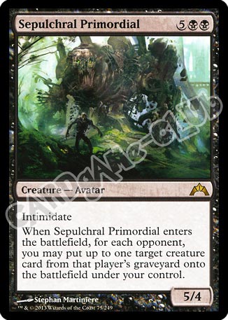 075 / 249 Sepulchral Primordial rara (EN) -NEAR MINT-