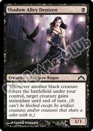 076 / 249 Shadow Alley Denizen comune (EN) -NEAR MINT-