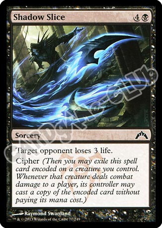 077 / 249 Shadow Slice comune (EN) -NEAR MINT-