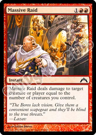 100 / 249 Massive Raid comune (EN) -NEAR MINT-