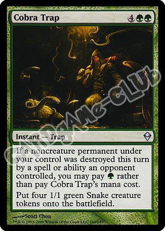 160 / 249 Cobra Trap non comune (EN) -NEAR MINT-