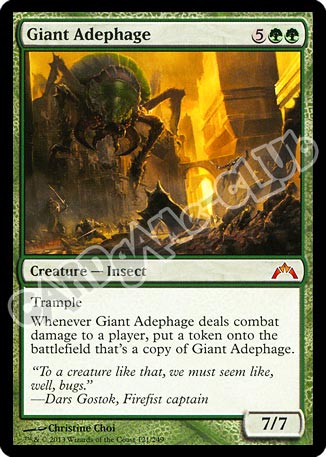 121 / 249 Giant Adephage rara mitica (EN) -NEAR MINT-