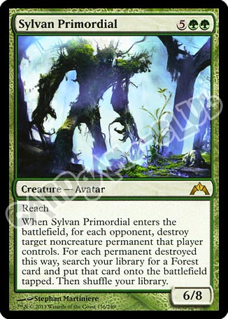 136 / 249 Sylvan Primordial rara (EN) -NEAR MINT-